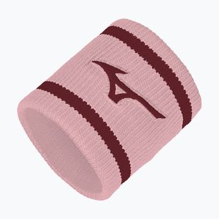 Frotka na nadgarstek Mizuno Wristband Short With Line 6P pinkesque/lava falls