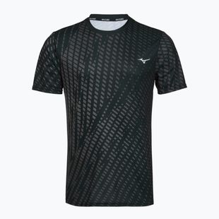 Koszulka do biegania męska Mizuno Core Graphic Tee black/gray