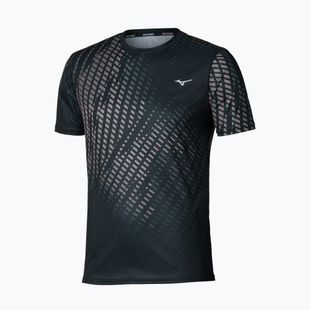 Koszulka do biegania męska Mizuno Core Graphic Tee black/gray