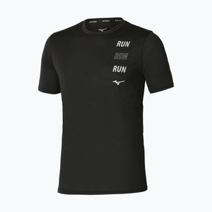 Koszulka do biegania męska Mizuno Core Run Short Sleeve Tee black