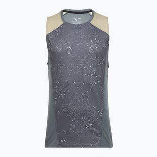 Koszulka do biegania męska Mizuno Active DryAeroFlow Graphic Tank Top lava smoke