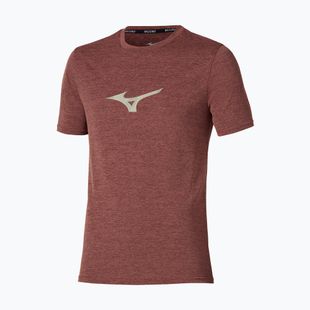 Koszulka do biegania męska Mizuno Core Runbird Tee copper brown