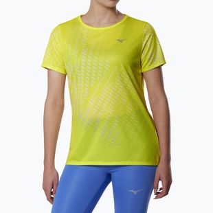 Koszulka do biegania damska Mizuno Core Graphic Tee lightning yellow