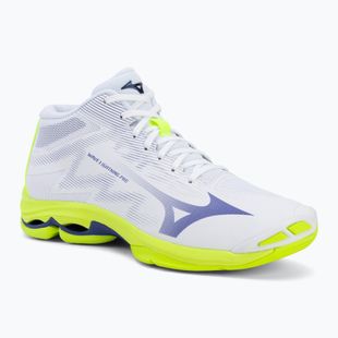Buty do siatkówki Mizuno Wave Lightning Pro Mid white/lighting yellow/dazzling blue