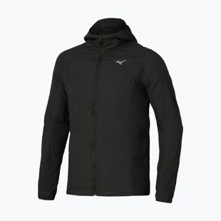 Kurtka do biegania męska Mizuno Tech Light Hooded black