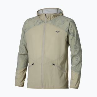 Kurtka do biegania męska Mizuno Active Alpha Hooded elm