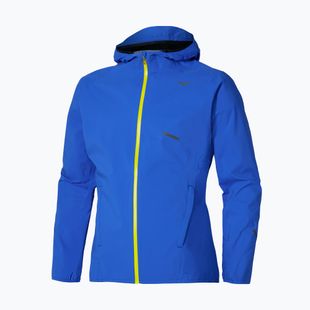 Kurtka do biegania męska Mizuno Trail Waterproof 20K Hooded dazzling blue