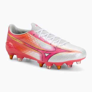 Buty piłkarskie Mizuno Alpha III Japan Mix white/fuchsia purple