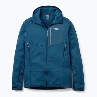 Bluza męska Rab Ascendor Hoody tempest blue
