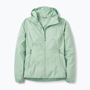 Kurtka przeciwiatrowa damska Rab Windgather Hoody fig green