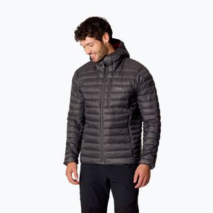 Kurtka puchowa męska Rab Microlight Alpine Hoody graphene