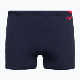 Bokserki kąpielowe męskie Speedo Hyper Boom Splice true navy/fed red