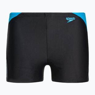 Bokserki kąpielowe dziecięce Speedo HyperBoom Splice Aquashort black/bolt