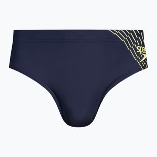 Slipy pływackie męskie Speedo Medley Logo 7 cm Brief true navy/spritz