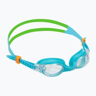 Okulary do pływania dziecięce Speedo Skoogle Infant azure blue/fluo green/fluo orange/clear