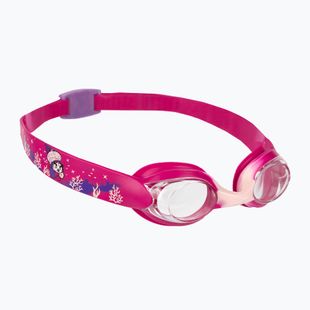 Okulary do pływania dziecięce Speedo Illusion blossom/electric pink/clear