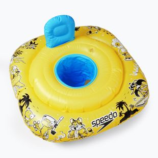 Koło do pływania dla niemowląt Speedo Character Swim Seat 0-1 yellow/blue