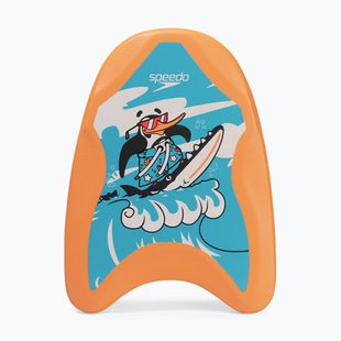 Deska do pływania Speedo Turtle Printed Float chima azue blue/fluro orange