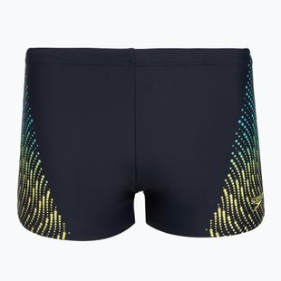 Bokserki pływackie męskie Speedo Placement Aquashort blue/yellow