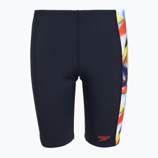 Jammery pływackie dziecięce Speedo Digital Panel Jammer black/red