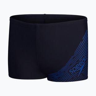 Bokserki pływackie dziecięce Speedo Medley Logo true navy/true cobalt