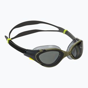 Okulary do pływania Speedo Biofuse 2.0 Polarised dark olive green/hyper/ polarised smoke/black
