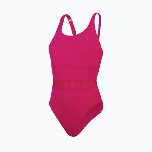 Strój pływacki jednoczęściowy damski Speedo Shaping LuniaGlow One Piece magenta haze
