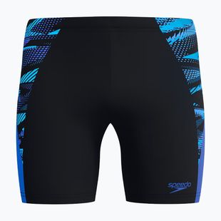 Jammery pływackie męskie Speedo Endurance+ Max Splice Jammer black/cobalt pop