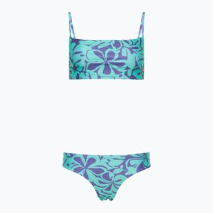 Strój pływacki dwuczęściowy damski Speedo Printed Adjustable Thinstrap hapuna blue