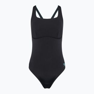 Strój pływacki jednoczęściowy damski Speedo Flex Band with Swim Bra anthracite
