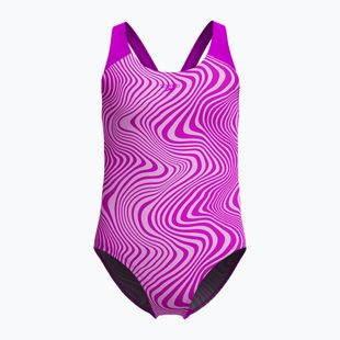 Strój pływacki jednoczęściowy dziecięcy Speedo Digital Allover Splashback diva