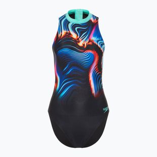 Strój pływacki jednoczęściowy damski Speedo Printed Hydrasuit speedo black