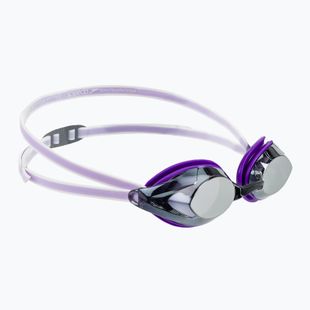 Okulary do pływania damskie Speedo Vanquisher 3.0 Mirrored purple haze/iris/silver mirror