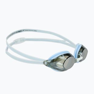 Okulary do pływania damskie Speedo Vanquisher 3.0 Mirrored hawaiian sky/grey/silver mirror