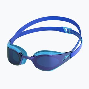 Okulary do pływania dziecięce Speedo Fastskin Hyper Elite Mirror picton blue/cobalt/iris