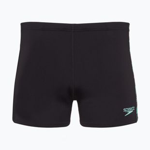 Bokserki pływackie męskie Speedo HyperBoom Panel Aquashort black/dark teal