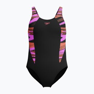 Strój pływacki jednoczęściowy dziecięcy Speedo HyperBoom Splice Muscleback coral sands