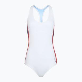 Strój pływacki jednoczęśćiowy damski Speedo Jetstream Boyleg bright white