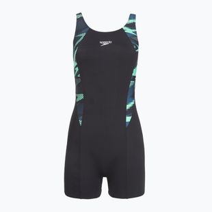 Strój pływacki jednoczęściowy damski Speedo HyperBoom Splice Legsuit dark teal