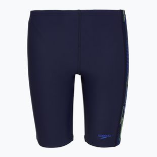 Bokserki kąpielowe chłopięce Speedo Plastisol Placement Jammer Peacoat/Deepsapphire