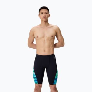 Jammery pływackie męskie Speedo Printed Side Spliced sunset grove/black