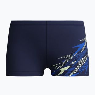 Bokserki kąpielowe chłopięce Speedo Medley Logo Aquashort peacoat/deep sapphire