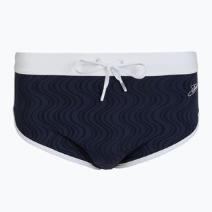 Slipy pływackie męskie Speedo Texture Brief 3.5" peacoat