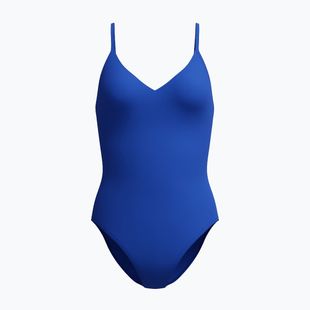 Strój pływacki jednoczęściowy damski Speedo Solid V-Neck deep sapphire