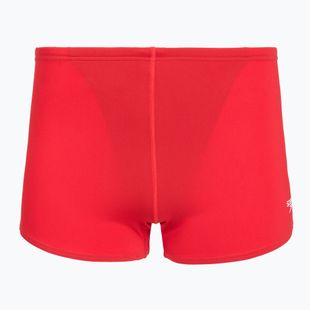 Bokserki kąpielowe męskie Speedo Endurance+ Logo Aquashort high risk red