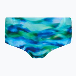 Bokserki pływackie męskie Speedo Printed 13.5 cm Brief sunset grove/green