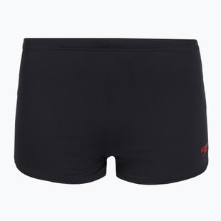 Bokserki pływackie męskie Speedo Hyperboom Aquashort anthracite/high risk red