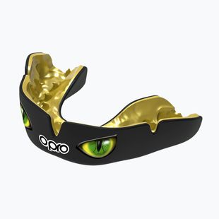 Ochraniacz szczęki Opro Instant Custom Fit Eyes czarny/zielony