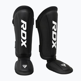 Ochraniacze piszczeli i stóp RDX T1 Shin Instep Guards black