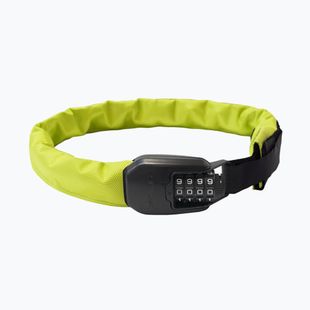 Zapięcie rowerowe Hiplok Spin neon yellow